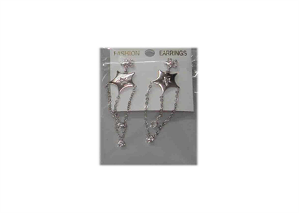 White Gold Plated | Fashion Earrings